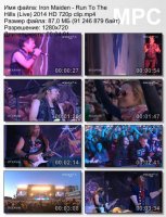 Клип Iron Maiden - Run To The Hills (Live) HD 720p (2014)