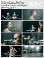 Клип Trivium - Down From The Sky (HD 720p) (2011)