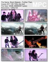 Клип Black Majesty - Further Than Insane (HD 720p) (2011)
