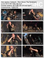 Клип Soilwork - Rise Above The Sentiment (Live) (HD 720p) (2013)