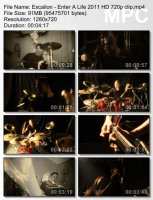 Клип Excalion - Enter A Life HD 720p (2011)