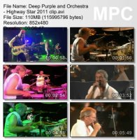 Клип Deep Purple and Orchestra - Highway Star (2011)