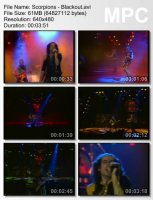 Клип Scorpions - Blackout (1982)