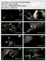 Клип Arch Enemy - My Apocalypse (HD 720p) (2005)
