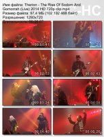 Клип Therion - The Rise Of Sodom And Gomorrah (Live) (HD 720p) (2014)