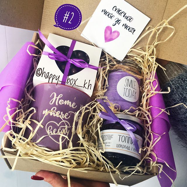 Подарочные наборы на день рождения от GiftBox