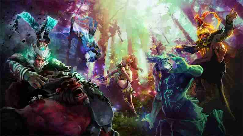 Разные аккаунты для игры Дота 2