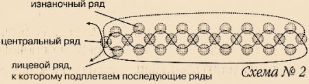 Кулон из бисера