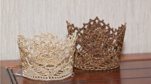 Корона для принцессы крючком
