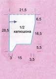 Выкройка капюшона Выкройка капюшона