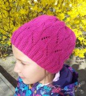 Осенняя ажурная шапочка Осенняя ажурная шапочка