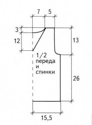 Выкройка безрукавки Выкройка безрукавки