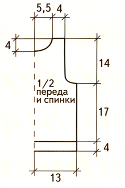 Выкройка безрукавки Выкройка безрукавки