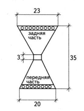 Выкройка плавок