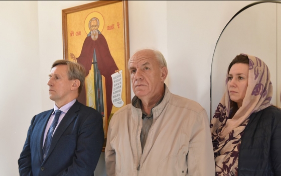 Руководителю брянской «ОПОРЫ» вручена архиерейская грамота за возрождение Благовещенского храма
