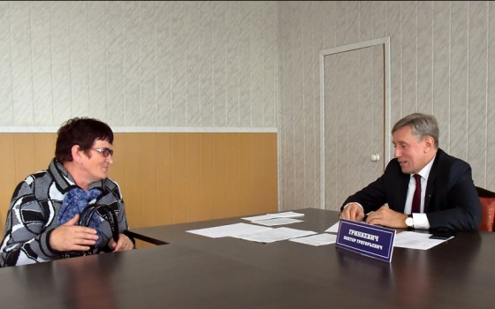 Депутат Брянской областной Думы, председатель Брянского отделения «ОПОРЫ РОССИИ» Виктор Гринкевич провёл очередной личный приём граждан