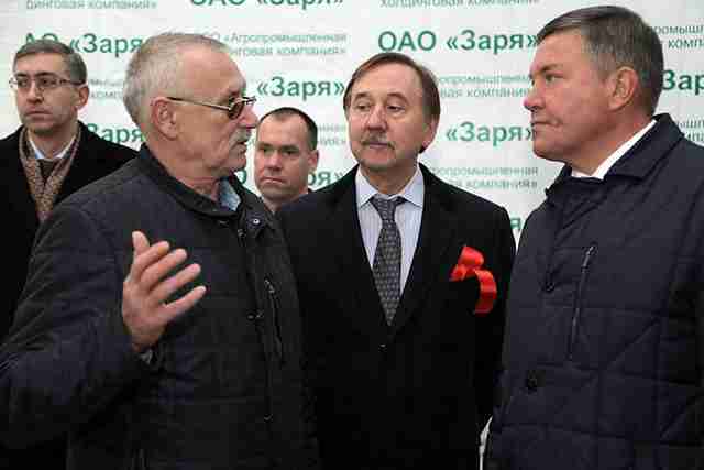 Замминистра сельского хозяйства принял участие в открытии крупной фермы под Вологдой