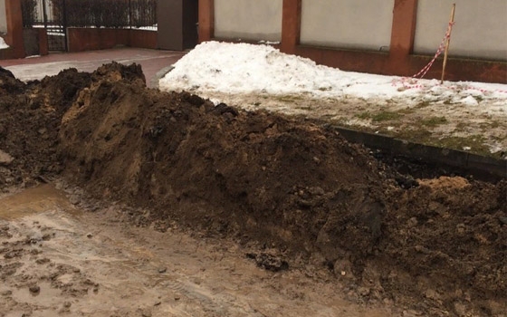 В Брянске перед Новым годом коммунальщики «закопали» пять домов