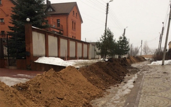 В Брянске перед Новым годом коммунальщики «закопали» пять домов
