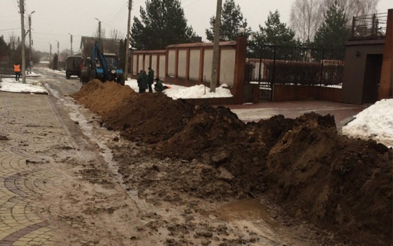 В Брянске перед Новым годом коммунальщики «закопали» пять домов