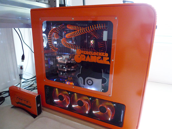 Моддинг проект Overclocked Orange с внутренней СВО Моддинг проект Overclocked Orange с внутренней СВО