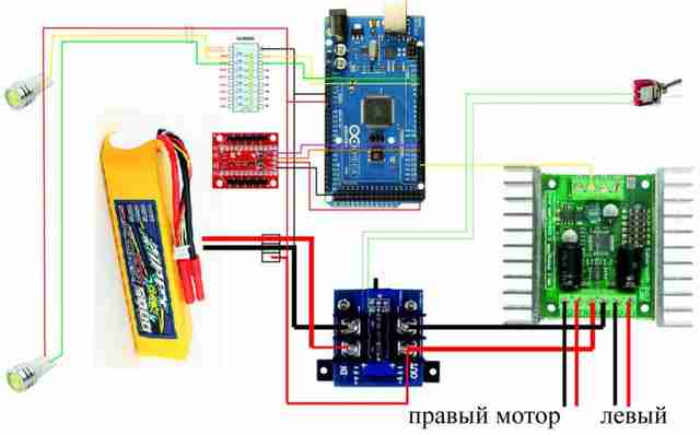 Как сделать 6WD робот на алюминиевой раме kak-sdelat-6wd-robot-na-alyuminievoy-rame27