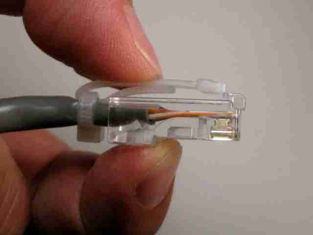 Ремонт разъема RJ45 своими руками 17