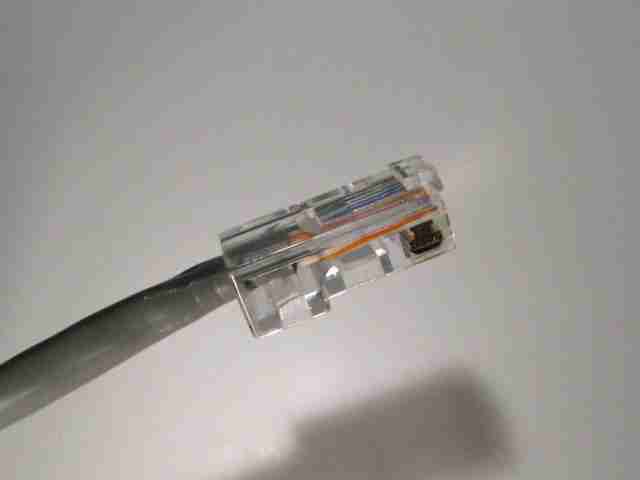 Ремонт разъема RJ45 своими руками 3