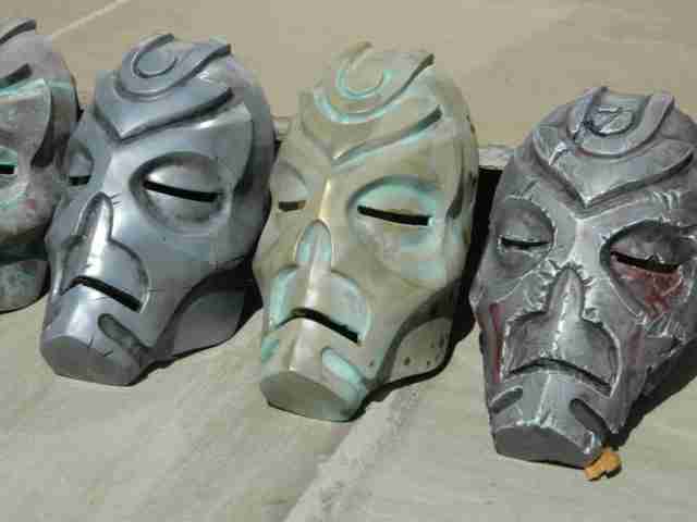 Маска из Skyrim: холодное литье и патинирование своими руками maska-iz-skyrim-holodnoe-lite-i-patinirovanie-svoimi-rukami12