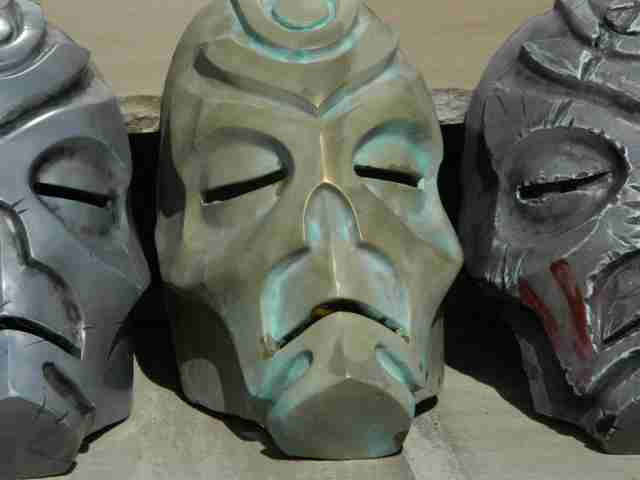 Маска из Skyrim: холодное литье и патинирование своими руками maska-iz-skyrim-holodnoe-lite-i-patinirovanie-svoimi-rukami14