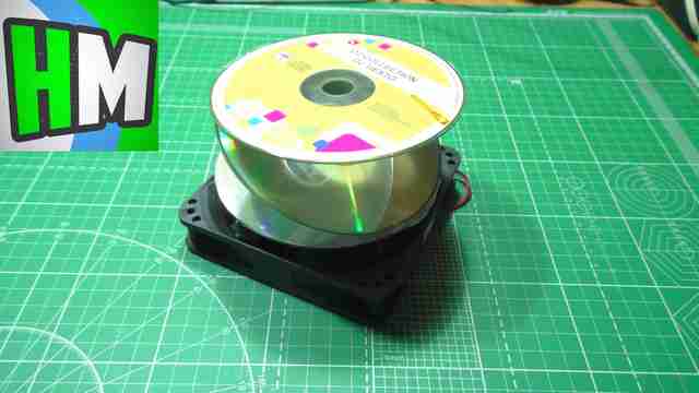 Как сделать оптическую иллюзию из CD дисков своими руками