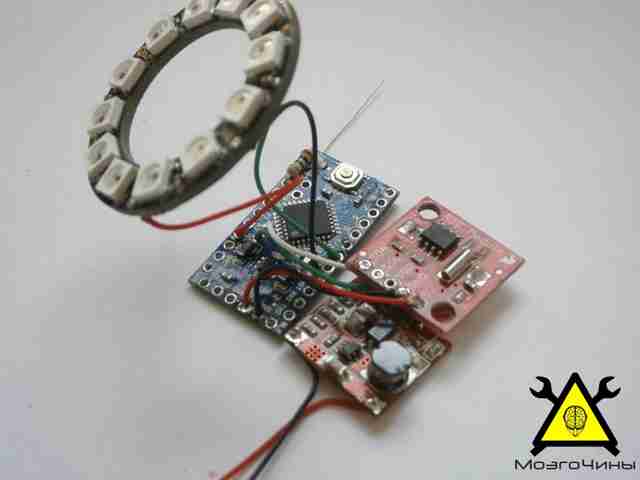 Наручные часы на базе arduino своими руками