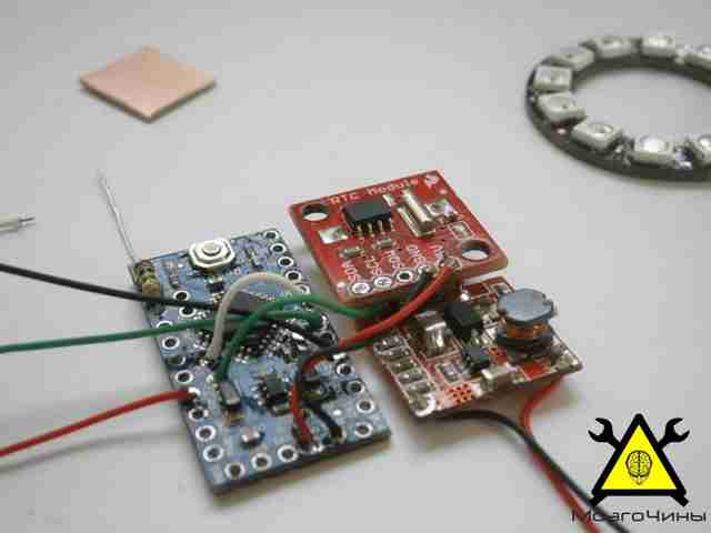 Наручные часы на базе arduino своими руками
