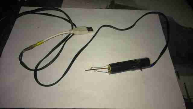 Портативный самодельный USB паяльник своими руками Портативный самодельный USB паяльник своими руками