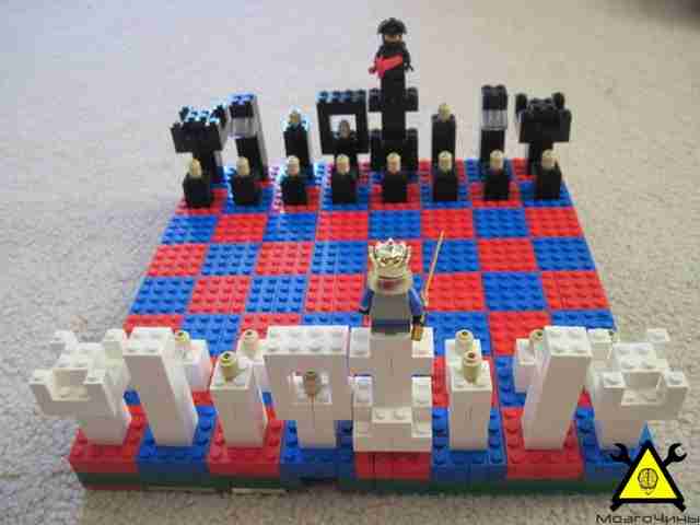 Как сделать шахматы из конструктора Lego своими руками Как сделать шахматы из конструктора Lego своими руками