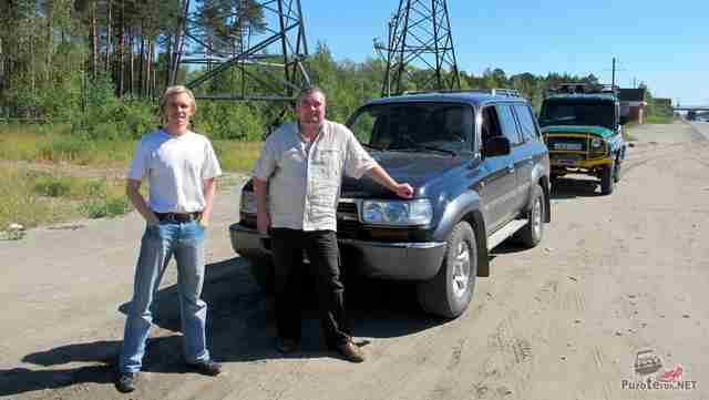 Land Cruiser 80 участник путешествия на Алтай