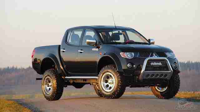 Mitsubishi l200 в тюнинге