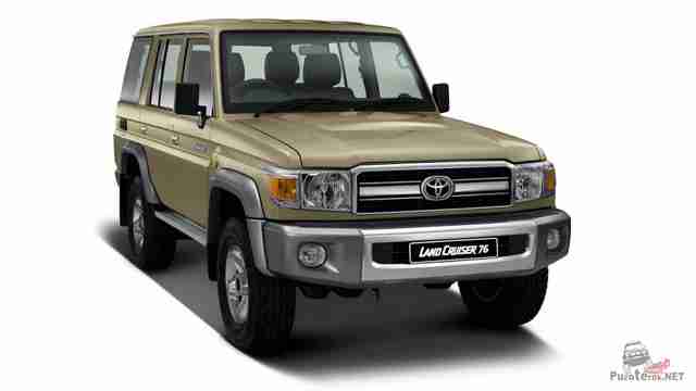 Фото Тойота Лэнд Крузер 70 Toyota land-cruiser 76 вид спереди