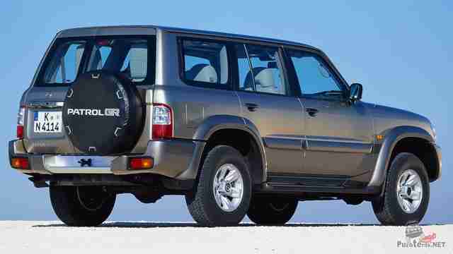 nissan patrol вид сзади