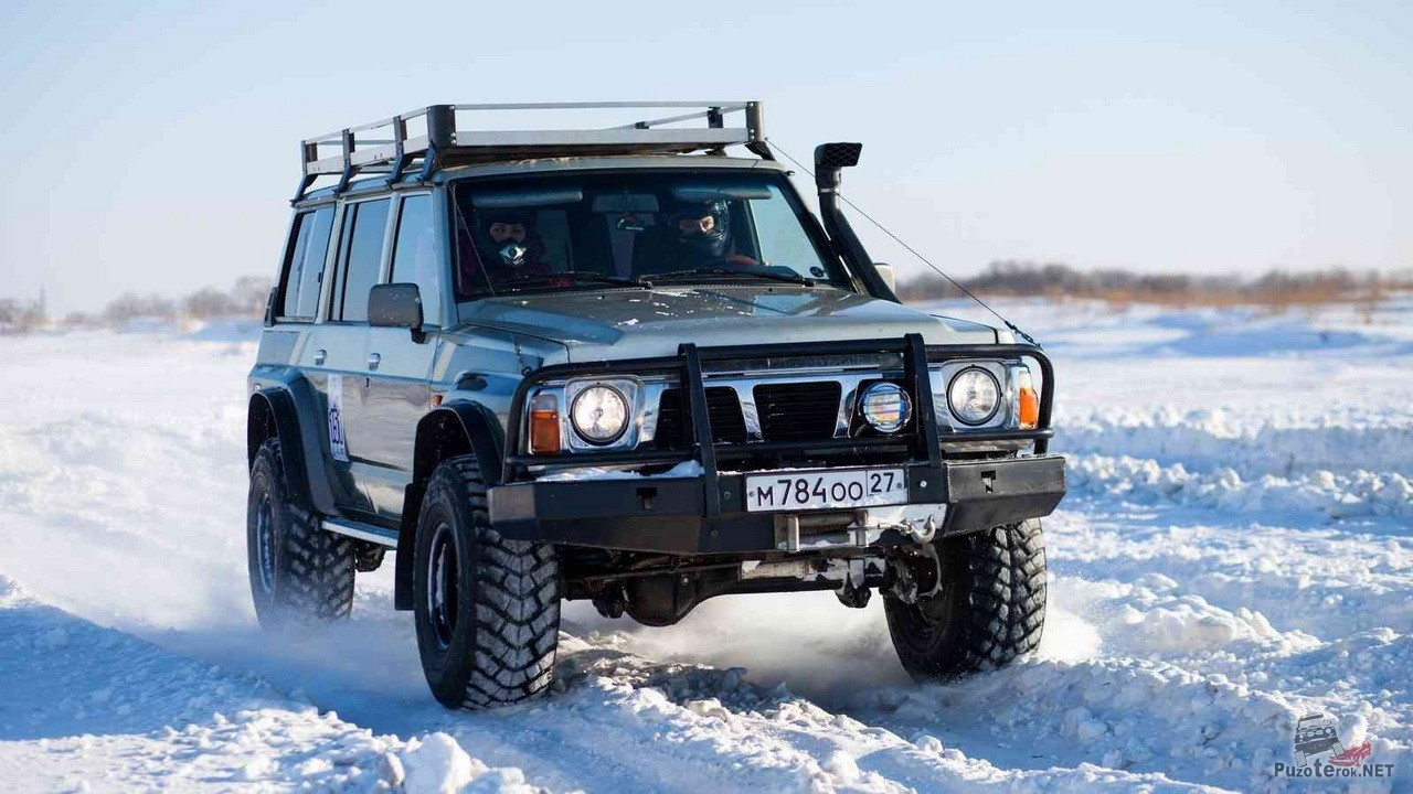 Замена двигателя Nissan Patrol на TD42