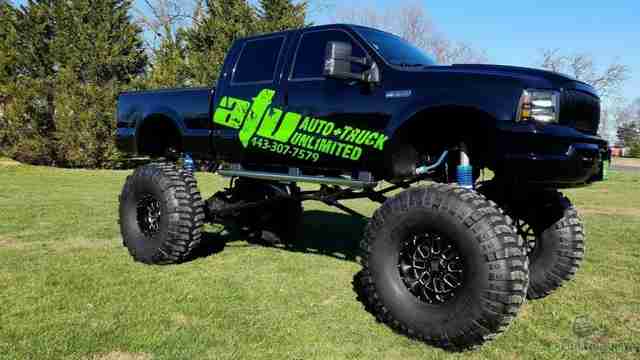 Ford f250 на шинах Bogger
