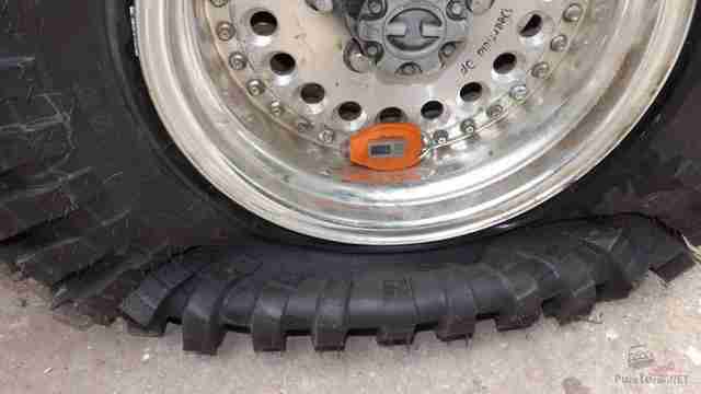Maxxis Trepador плющится на низком давлении