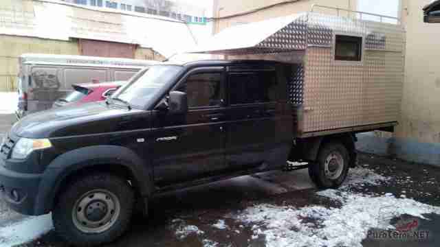 Автодом из УАЗ-профи с двухрядной кабиной