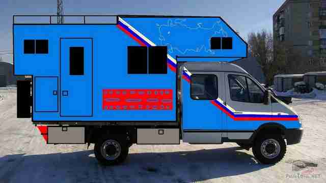 ГАЗ Соболь кемпер автодом концепт