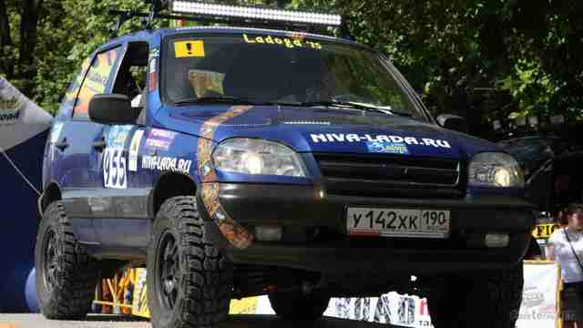 Niva Chevrolet на соревнованиях Ladoga Trophy