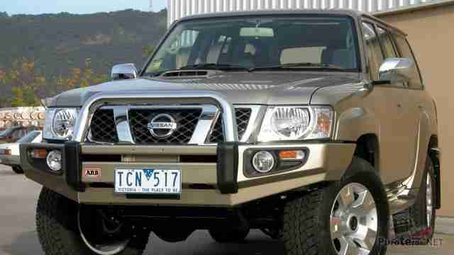 Силовой бампер ARB на Nissan Patrol