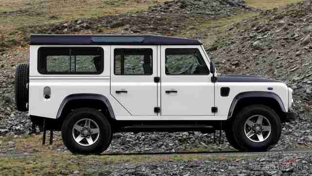 Land Rover Defender (60 фото) Белый Land Rover Defender 110