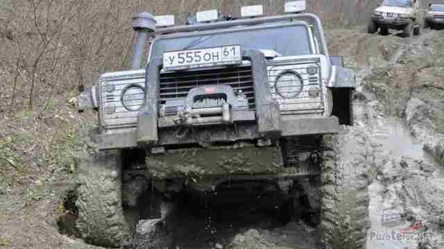 Land Rover Defender (60 фото) Дефендер на мостах лапландер