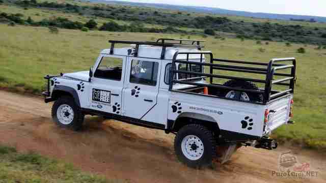Land Rover Defender (60 фото) Деревенский дефендер пикап 130