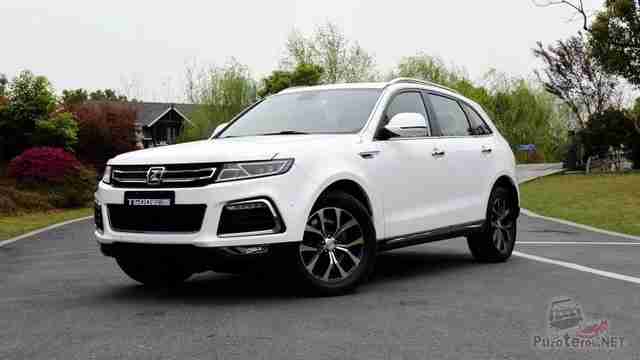 Китайский кроссовер Zotye t600 Sport